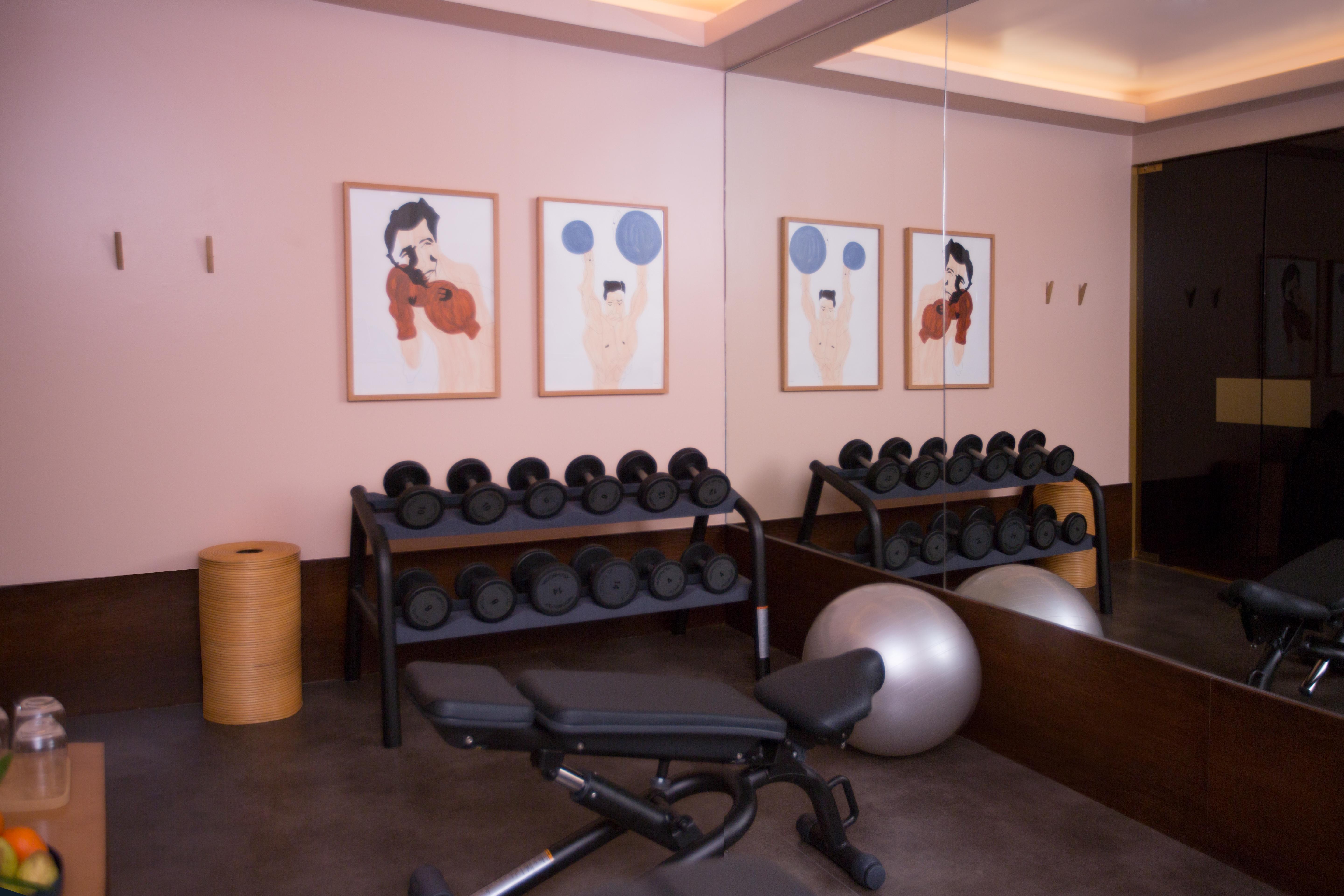 ザ ヴィンテージ ホテル&スパ リスボン エクステリア 写真 The gym at the hotel
