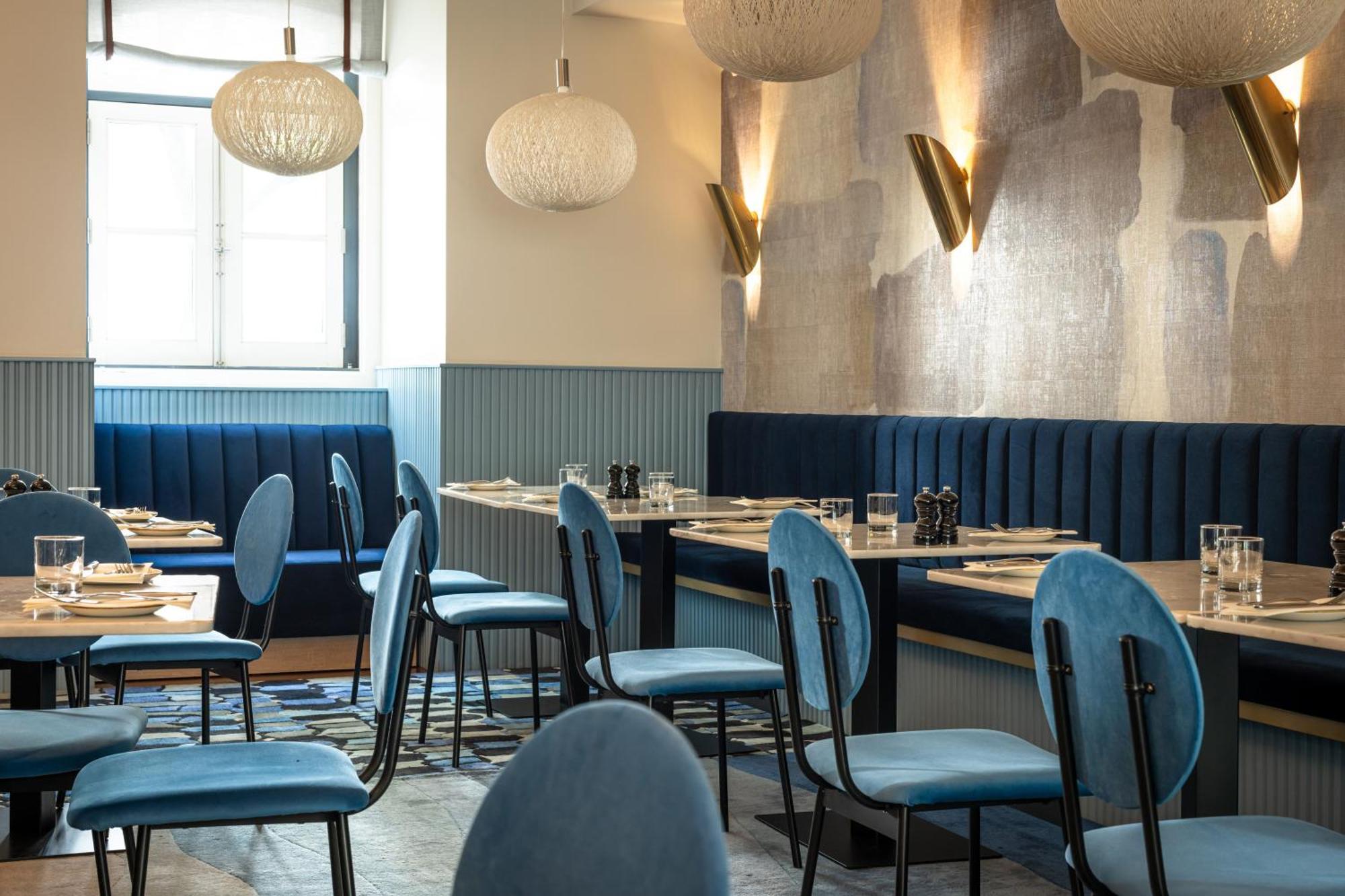 ザ ヴィンテージ ホテル&スパ リスボン エクステリア 写真 Interior of the restaurant